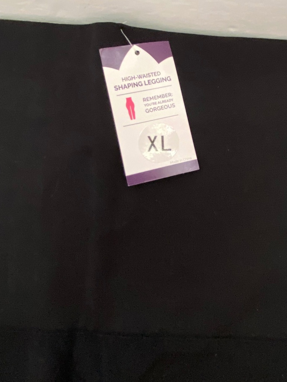 Shaperment High-Waisted Shaping Leggings Size: XL - Picture 3 of 6